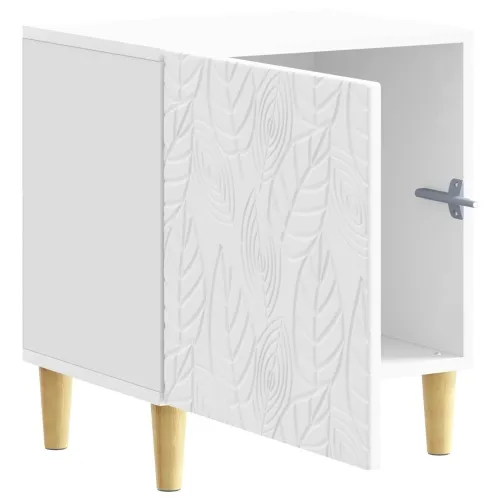 Noćni ormarić Bijela visokog sjaja 43 x 34,5 x 50 cm - Bijela visokog sjaja 1 Cijena