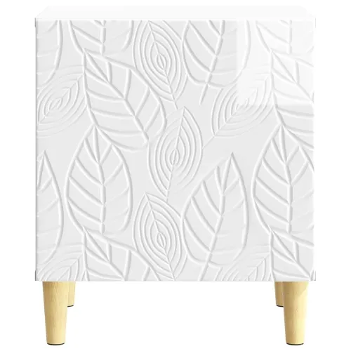 Noćni ormarić 2 kom. Bijela visokog sjaja 43 x 34,5 x 50 cm - Bijela visokog sjaja 2 Cijena