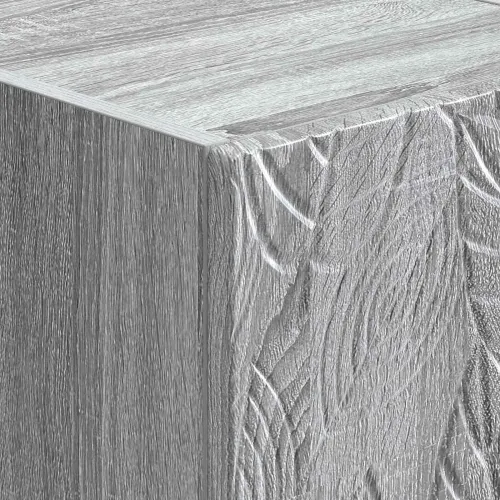 Noćni ormarić Siva Sonoma 43 x 34,5 x 50 cm Konstruirano drvo - Siva Sonoma 1 Cijena