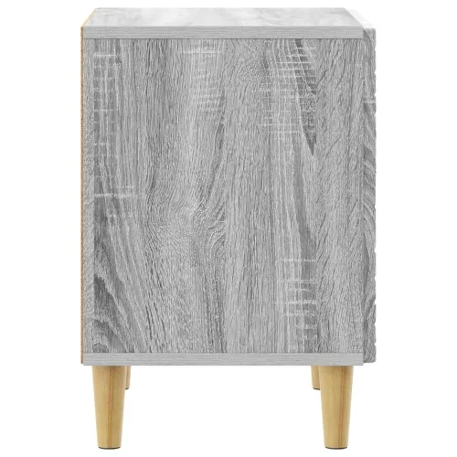 Noćni ormarić Siva Sonoma 43 x 34,5 x 50 cm Konstruirano drvo - Siva Sonoma 1 Cijena