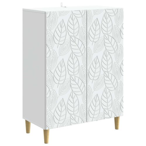 Postol Bijela 66 x 34,5 x 90 cm Konstruirano drvo - Bijela Cijena