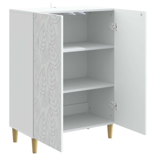 Postol Bijela 66 x 34,5 x 90 cm Konstruirano drvo - Bijela Cijena
