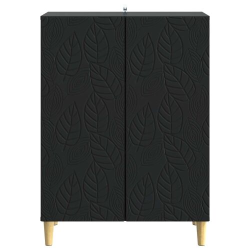 Postol Crna 66 x 34,5 x 90 cm Konstruirano drvo - Crna Cijena
