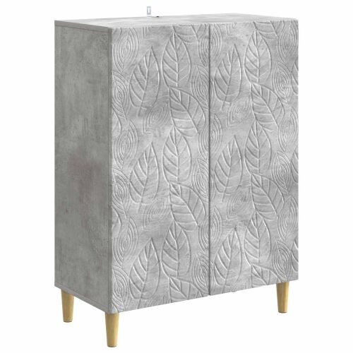 Postol Betonska siva 66 x 34,5 x 90 cm Konstruirano drvo - Beton siva Cijena