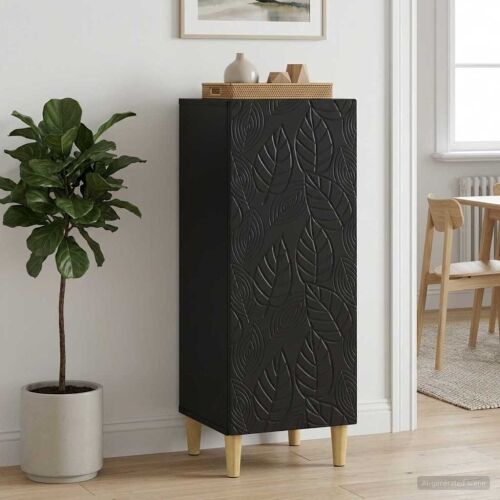 Kreveta Crna 33 x 34,5 x 90 cm Konstruirano drvo - Crna Cijena