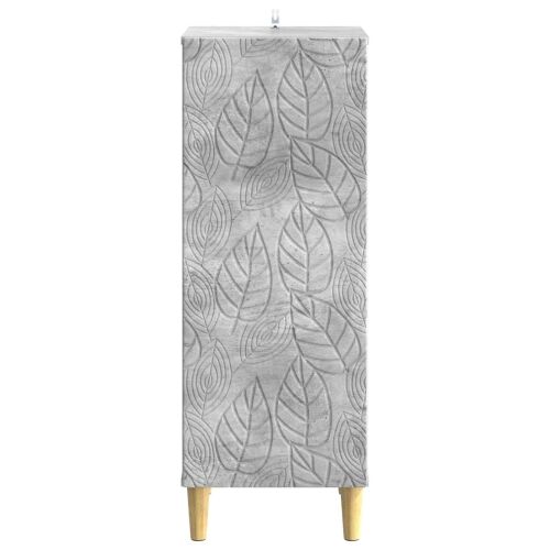 Kreveta Betonska siva 33 x 34,5 x 90 cm Konstruirano drvo - Betonska siva Cijena