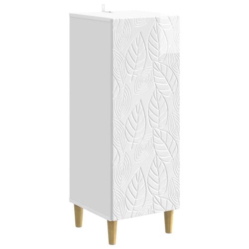 Kreveta Bijela visokog sjaja 33 x 34,5 x 90 cm - Bijela visokog sjaja Cijena