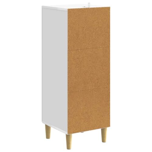 Kreveta Bijela visokog sjaja 33 x 34,5 x 90 cm - Bijela visokog sjaja Cijena