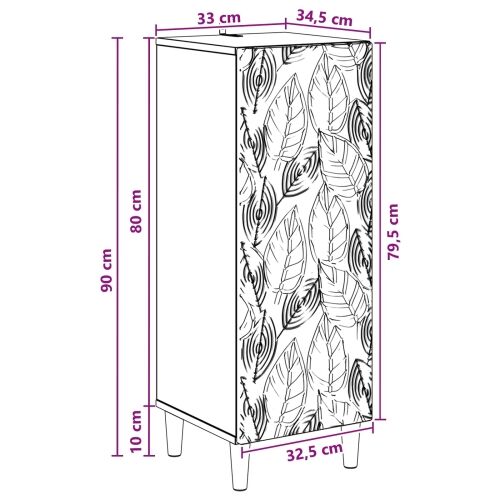 Kreveta Siva Sonoma 33 x 34,5 x 90 cm Konstruirano drvo - Siva Sonoma Cijena