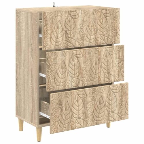 Ormar s ladicama Hrast sonoma 66 x 34,5 x 90 cm - Hrast sonoma Cijena