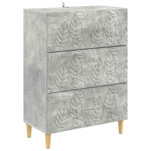 Ormar s ladicama Betonska siva 66 x 34,5 x 90 cm - Betonska siva Cijena