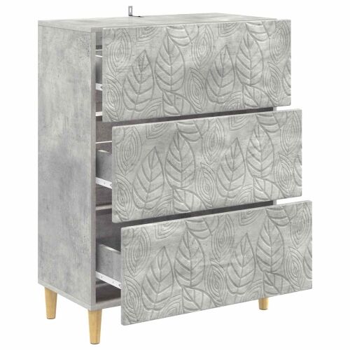 Ormar s ladicama Betonska siva 66 x 34,5 x 90 cm - Betonska siva Cijena