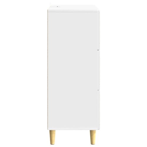 Ormar s ladicama Bijela visokog sjaja 66 x 34,5 x 90 cm - Bijela visokog sjaja Cijena