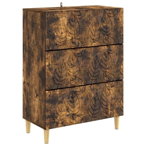 Ormar s ladicama Dimljeni hrast 66 x 34,5 x 90 cm - Dimljeni hrast Cijena