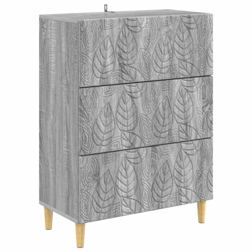 Ormar s ladicama Siva Sonoma 66 x 34,5 x 90 cm - Siva Sonoma Cijena