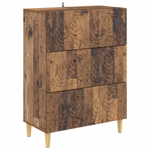 Ormar s ladicama Staro drvo 66 x 34,5 x 90 cm Konstruirano drvo - Staro drvo Cijena