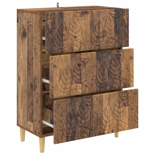 Ormar s ladicama Staro drvo 66 x 34,5 x 90 cm Konstruirano drvo - Staro drvo Cijena