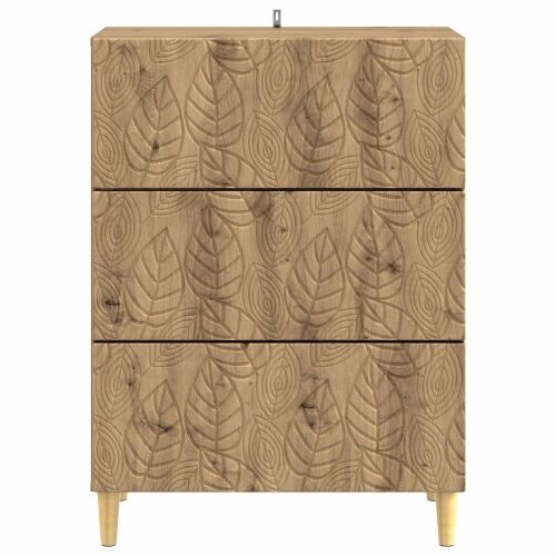 Ormar s ladicama 66 x 34,5 x 90 cm Konstruirano drvo - Hrast artisan Cijena