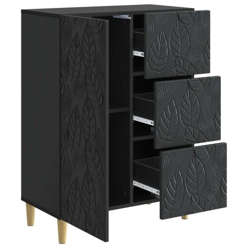 Kreveta Crna 66 x 34,5 x 90 cm Konstruirano drvo - Crna Cijena
