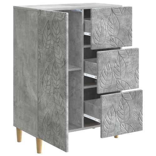 Kreveta Betonska siva 66 x 34,5 x 90 cm Konstruirano drvo - Betonska siva Cijena