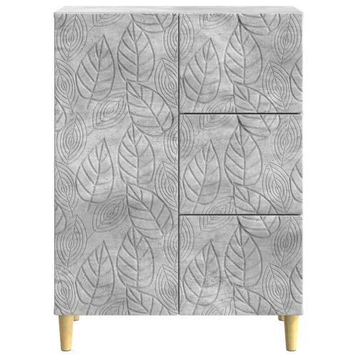 Kreveta Betonska siva 66 x 34,5 x 90 cm Konstruirano drvo - Betonska siva Cijena