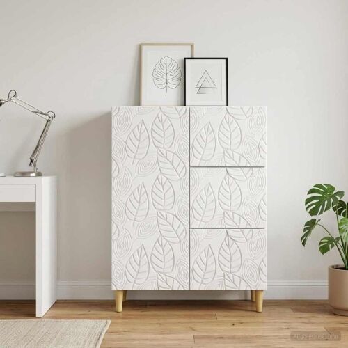 Kreveta Bijela visokog sjaja 66 x 34,5 x 90 cm - Bijela visokog sjaja Cijena