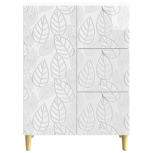 Kreveta Bijela visokog sjaja 66 x 34,5 x 90 cm - Bijela visokog sjaja Cijena
