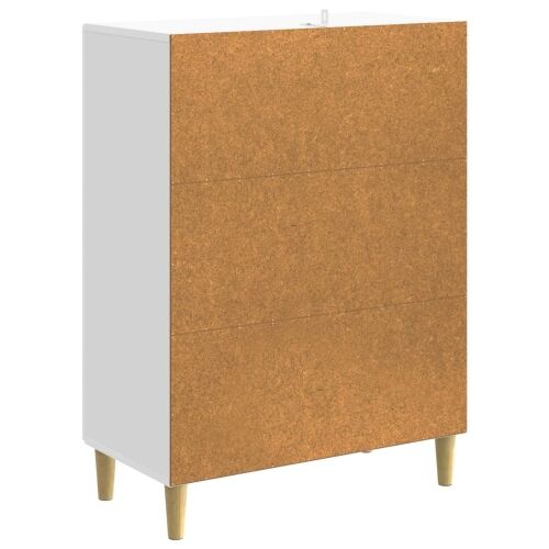 Kreveta Bijela visokog sjaja 66 x 34,5 x 90 cm - Bijela visokog sjaja Cijena