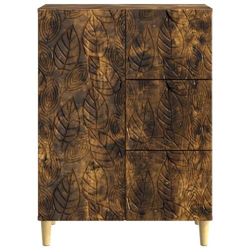 Kreveta Dimljeni hrast 66 x 34,5 x 90 cm Konstruirano drvo - Dimljeni hrast Cijena