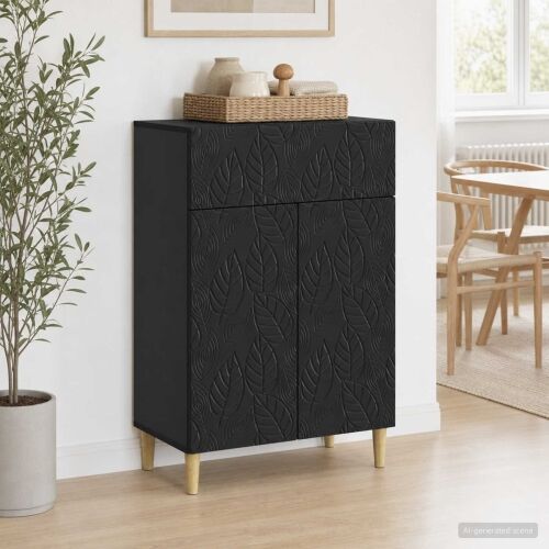 Kreveta Crna 66 x 34,5 x 90 cm Konstruirano drvo - Crna Cijena