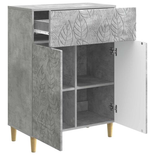 Kreveta Betonska siva 66 x 34,5 x 90 cm Konstruirano drvo - Betonska siva Cijena