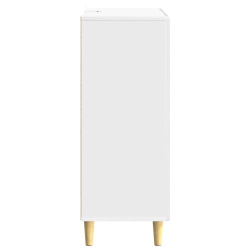 Kreveta Bijela visokog sjaja 66 x 34,5 x 90 cm - Bijela visokog sjaja Cijena