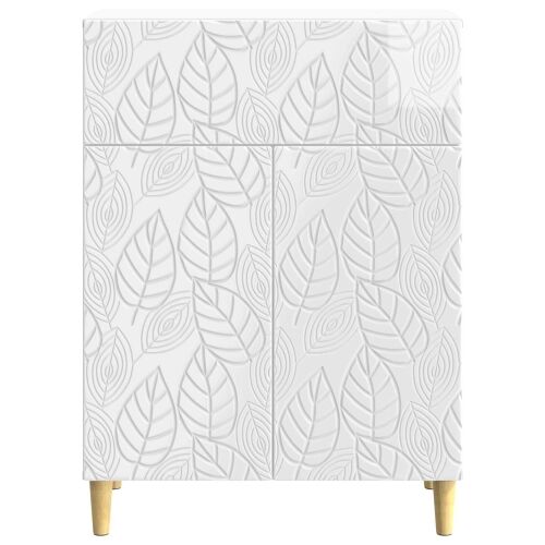 Kreveta Bijela visokog sjaja 66 x 34,5 x 90 cm - Bijela visokog sjaja Cijena
