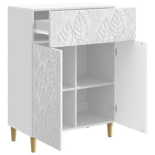 Kreveta Bijela visokog sjaja 66 x 34,5 x 90 cm - Bijela visokog sjaja Cijena