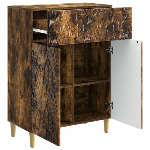 Kreveta Dimljeni hrast 66 x 34,5 x 90 cm Konstruirano drvo - Dimljeni hrast Cijena