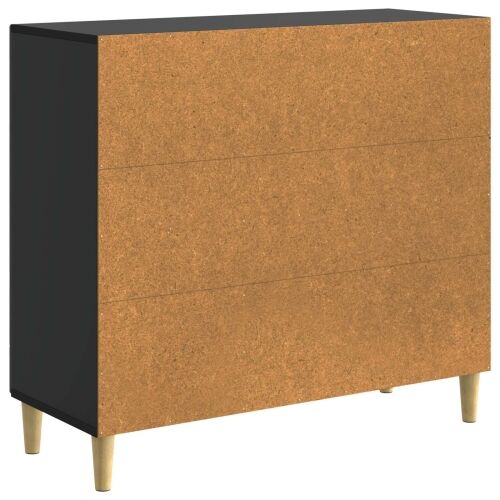 Kreveta Crna 89 x 34,5 x 80 cm Konstruirano drvo - Crna Cijena