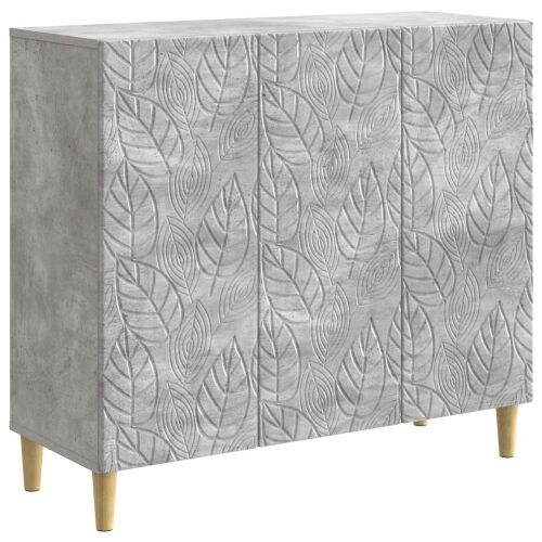 Kreveta Betonska siva 89 x 34,5 x 80 cm Konstruirano drvo - Betonska siva Cijena