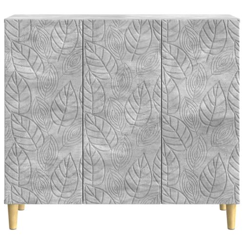 Kreveta Betonska siva 89 x 34,5 x 80 cm Konstruirano drvo - Betonska siva Cijena