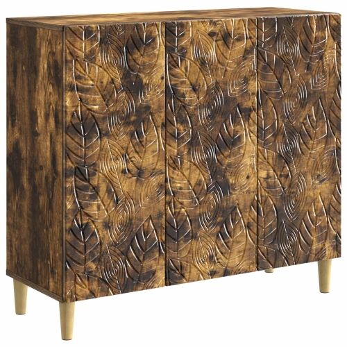 Kreveta Dimljeni hrast 89 x 34,5 x 80 cm Konstruirano drvo - Dimljeni hrast Cijena