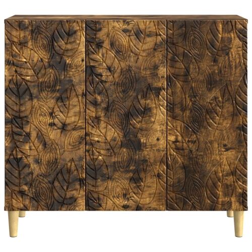 Kreveta Dimljeni hrast 89 x 34,5 x 80 cm Konstruirano drvo - Dimljeni hrast Cijena