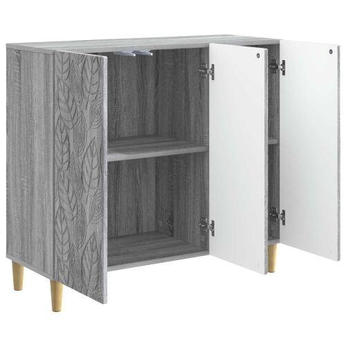 Kreveta Siva Sonoma 89 x 34,5 x 80 cm Konstruirano drvo - Siva Sonoma Cijena