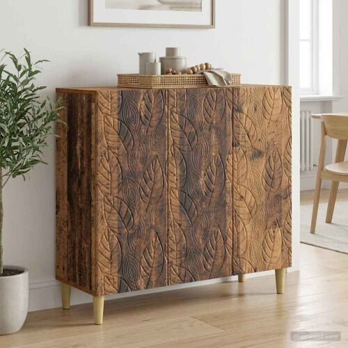 Kreveta Staro drvo 89 x 34,5 x 80 cm Konstruirano drvo - Staro drvo Cijena