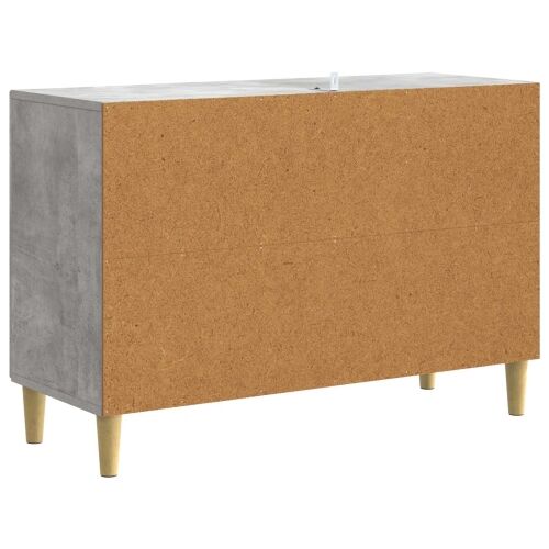 Kreveta Betonska siva 89 x 34,5 x 60 cm Konstruirano drvo - Betonska siva Cijena