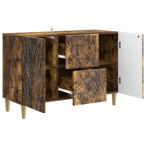 Kreveta Dimljeni hrast 89 x 34,5 x 60 cm Konstruirano drvo - Dimljeni hrast Cijena