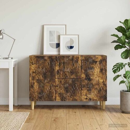 Kreveta Dimljeni hrast 89 x 34,5 x 60 cm Konstruirano drvo - Dimljeni hrast Cijena