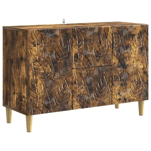 Kreveta Dimljeni hrast 89 x 34,5 x 60 cm Konstruirano drvo - Dimljeni hrast Cijena
