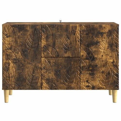Kreveta Dimljeni hrast 89 x 34,5 x 60 cm Konstruirano drvo - Dimljeni hrast Cijena