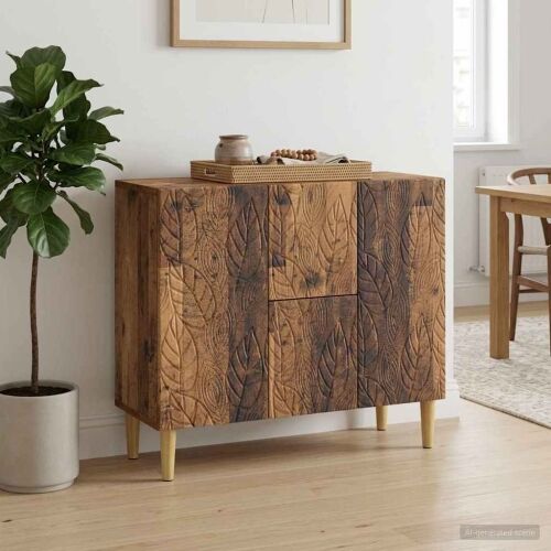 Kreveta Staro drvo 89 x 34,5 x 60 cm Konstruirano drvo - Staro drvo Cijena