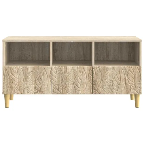 TV ormar 102 x 34,5 x 50 cm Hrast sonoma Konstruirano drvo - Hrast sonoma Cijena