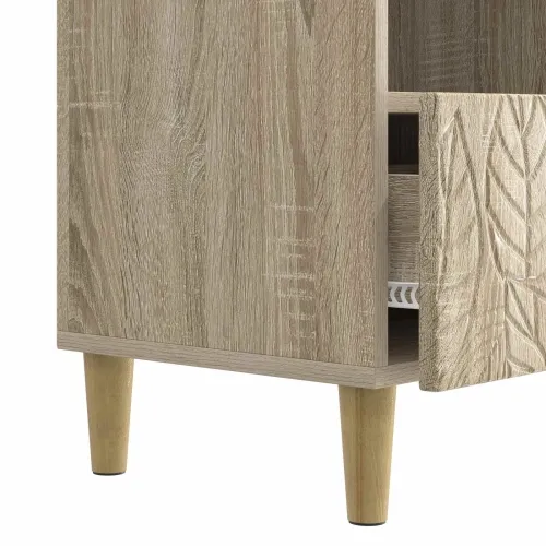 TV ormar 102 x 34,5 x 50 cm Hrast sonoma Konstruirano drvo - Hrast sonoma Cijena